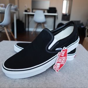 Black Vans. Size 10. New!